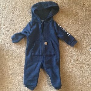 Carhartt ZIP FRONT FLEECE HOODED COVERALL